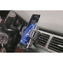 FIXED Universal wireless charging car vent holder Roll, Fekete FIXROL-BK