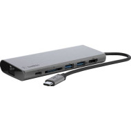 ACT AC7055 USB-C Hub 3 port with Gigabyte Ethernet Grey AC7055