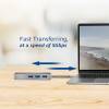 ACT AC7055 USB-C Hub 3 port with Gigabyte Ethernet Grey AC7055