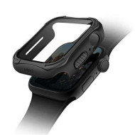 FIXED Pure + Üvegfólia Apple Watch 44mm Fekete FIXPUW+-434-BK