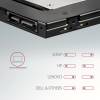 AXAGON RSS-CD09 ODD – 2,5" SATA SSD/HDD Caddy 9,5mm Black RSS-CD09