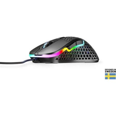 Xtrfy M42W RGB optikai USB / vezeték nélküli gaming egér fekete M42W-RGB-BLACK