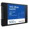 Western Digital Blue SA510 500GB SATA3 2,5" SSD fekete WDS500G3B0A