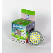 M-Tech MTL412 GU10 4,2W 120° meleg fehér LED izzó