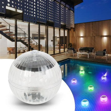 KE - Delight Szolár medencevilágítás - RGB LED - 10 cm 55852C