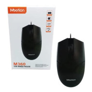 MOU-Meetion MT-M360  fekete  USB egér MT-M360