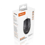 MOU-Meetion MT-M360  fekete  USB egér MT-M360