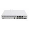 8-portos rackbe szerelhető PoE switch, 2xSFP+ 10G port, SwitchOS CSS610-8P-2S+IN