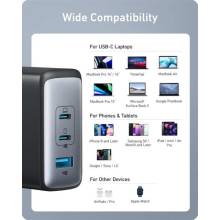 Anker, 100W 3-Port USB C Wall Charger, EU A2145G11