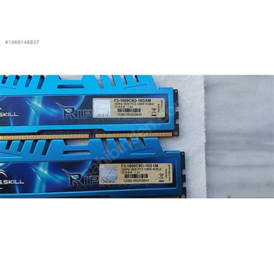 G.SKILL 16GB DDR3 1600MHz Kit(2x8GB) RipJawsX F3-1600C9D-16GXM