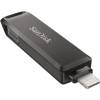 Sandisk 64GB USB3.1 Type-C/Lightning iXpand Luxe Black 186552