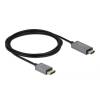 DeLock Active DisplayPort 1.4 to HDMI Cable 4K 60 Hz (HDR) 2m 85929