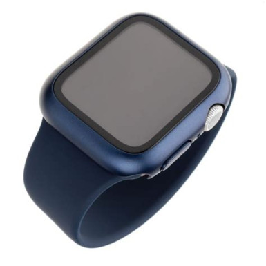 FIXED Pure + Üvegfólia Apple Watch 40mm Kék FIXPUW+-436-BL