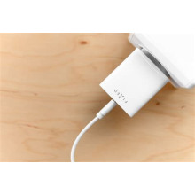 FIXED USB-C Travel Charger 20W + USB-C/USB-C Cablet, Fehér FIXC20-CC-WH