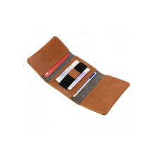 FIXED Tripple Wallet for AirTag Brown FIXWAT-TR2-BRW