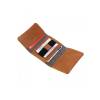 FIXED Tripple Wallet for AirTag Brown FIXWAT-TR2-BRW