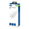 ACT AC2100 Compact USB-C Charger 20W for fast charging White AC2100