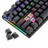 T-Dagger Naxos Wired Keyboard Blue Switch Black HU T-TGK310_BLUE_HU