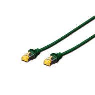 DIGITUS CAT6 S-FTP LSZH 0,25m zöld patch kábel DK-1644-0025/G
