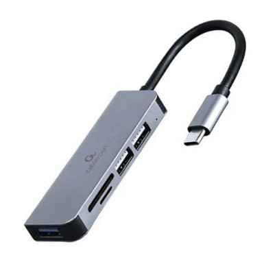 ACT AC6405 USB-C Hub 3port with card reader Black AC6405