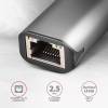 AXAGON ADE-25RC SuperSpeed USB-C 2,5 Gigabit Ethernet ADE-25RC