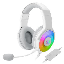 Redragon Pandora 2 White, Gaming headset w/adapter (XBOX PS4) H350W-RGB-1
