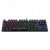 T-Dagger Bora Wired Keyboard Blue Switch Black HU T-TGK315_BLUE_HU