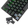 T-Dagger Corvette Wired Keyboard Blue Switch Black HU T-TGK302_BLUE_HU