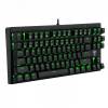 T-Dagger Corvette Wired Keyboard Blue Switch Black HU T-TGK302_BLUE_HU