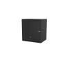 S-Link Rackszekrény - 12U 19" fali kivitel (540x530x400mm, Flatpack, fekete) HALRACSLI36763