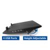 ACT AC8105 17" Laptop Cooling Stand with 4-Port Hub Black AC8105