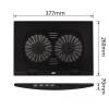 ACT AC8105 17" Laptop Cooling Stand with 4-Port Hub Black AC8105
