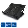ACT AC8110 17" Laptop Cooling Stand with 2-Port Hub Black AC8110