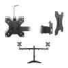 ACT AC8320 Monitor desk stand 2 screens up to 32" VESA Black AC8320