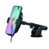 ACT AC9010 Automatic smartphone car mount with wireless charging Black AC9010