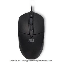 ACT Wired Optical Mouse 1000 DPI Black AC5005