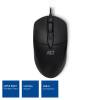 ACT Wired Optical Mouse 1000 DPI Black AC5005