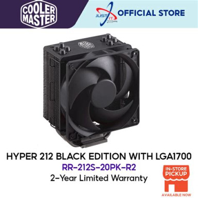 Cooler Master Hyper 212 Black Edition with LGA1700 RR-212S-20PK-R2