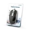Gembird MUS-4B-06-BS Optical mouse Black/Silver MUS-4B-06-BS