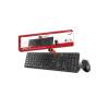 Genius SlimStar C126 Wired keyboard + mouse Black HU 31310007404