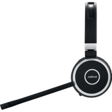 Jabra Evolve 65 SE UC Duo Bluetooth Headset Black 6599-839-409