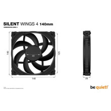 Be quiet! Silent Wings 4 140mm BL095