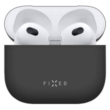 FIXED Silky Apple Airpods 3 Fekete FIXSIL-816-BK