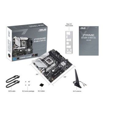 ASUS PRIME B760M-A WIFI D4 Intel B760 LGA1700 mATX alaplap 90MB1CX0-M0EAY0