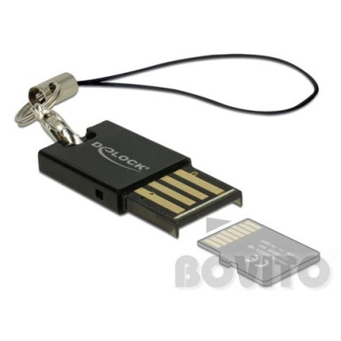 Delock 91758 CF/SD/Micro SD/MS/M2/xD memóriakártyákhoz USB 3.2 kártyaolvasó 91758