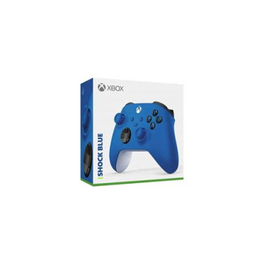 Microsoft Xbox Series X/S Shock Blue kék vezeték nélküli kontroller QAU-00009