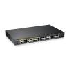 ZyXEL GS1900-48HPv2 48port GbE LAN PoE (170W) smart menedzselhető switch GS1900-48HPV2-EU0101F