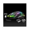 Spirit of Gamer ELITE-M70 4800DPI fekete vezeték nélküli gamer egér S-EM70RF