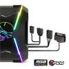 Spirit of Gamer CPU AIRCOOLER PRO ARGB aluminium/réz processzor hűtő SOG-VR120RGBA