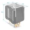 Spirit of Gamer CPU AIRCOOLER PRO ARGB aluminium/réz processzor hűtő SOG-VR120RGBA